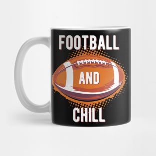 Football and chill Mug